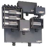 Stahl Klemmenkasten 8146/1051-1TS35+1UT2,5 KK Ex e