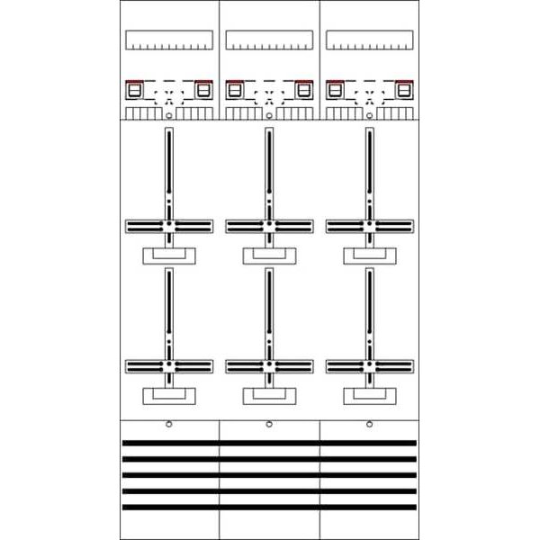 Striebel & John Zählerfeld DF39T6 kpl.9RE 6Z
