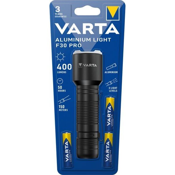 Varta Taschenleuchte Aluminium Light F30 Pro