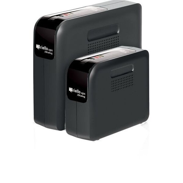 RIELLO iDialog Off-Line USV IDG 800 mit 4 IEC Steckdosen u USB