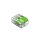 Wago Verbindungsklemme Green Range 2 Leiter 4gmm transparent