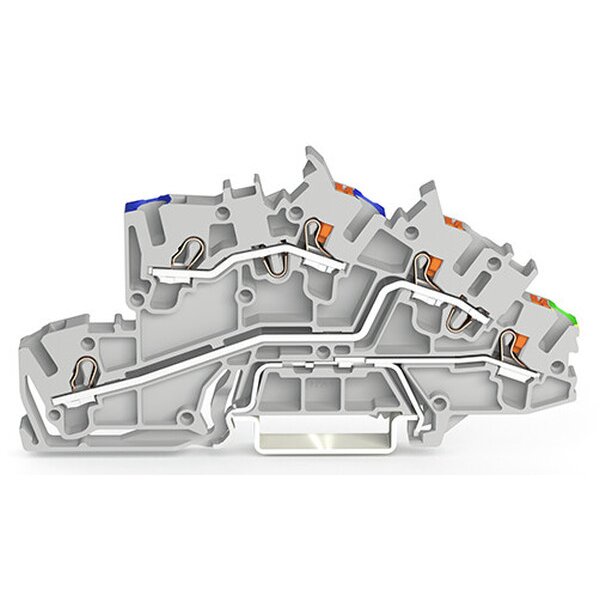 Wago Installationsetagenklemme TOPJOB 2,5qmm N/L/PE