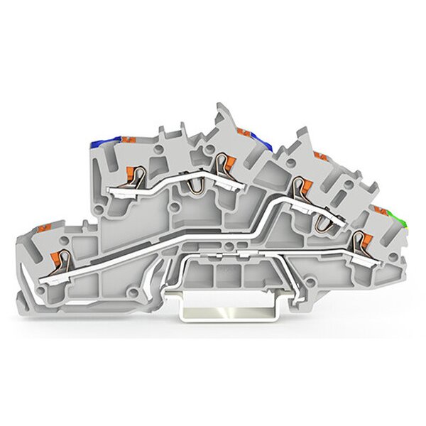 Wago Installationsetagenklemme TOPJOB 2,5qmm N/L/PE