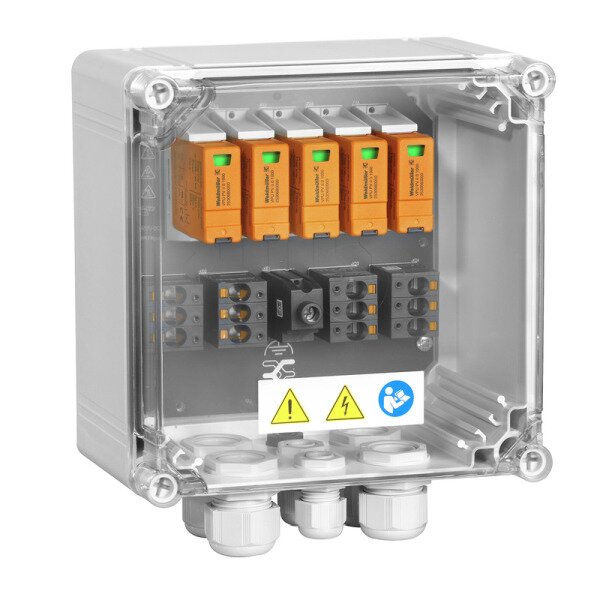 Weidmüller Generatoranschlusskasten PVN DC 2IN/1OUTx2 2MPPT SPD2R CG 1.1kV