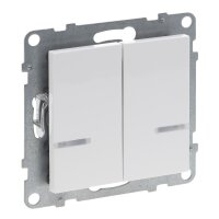 Legrand Serienschalter 765642 Seano Netatmo 2 x 250W...