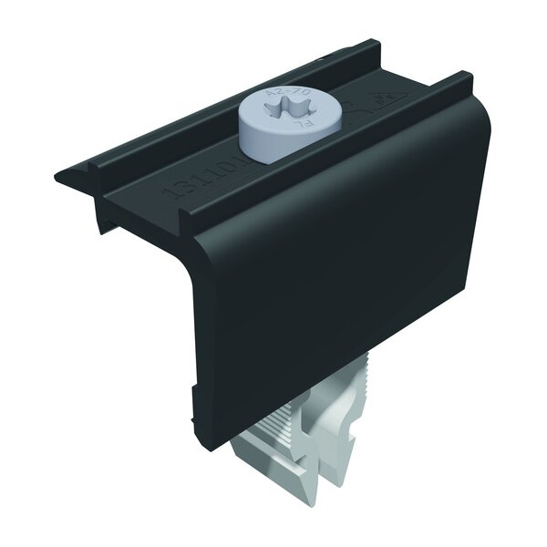 Schletter Solar Endklemme Classic wide V schwarz 30-40 mm