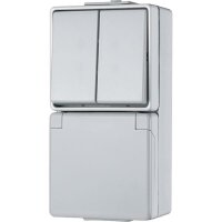 JUNG Steckdose SCHUKO 675W mit Serienschalter