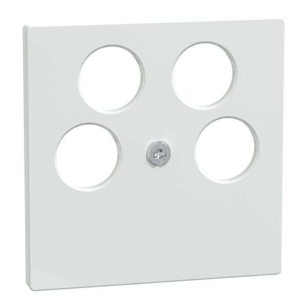 Merten Zentralplatte 296525 aktivweiss glänzend System M
