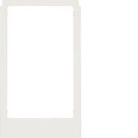 Berker Designrahmen 13207009 eckig gross polarweiss...
