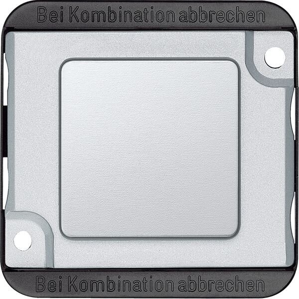 Merten Blindabdeckung 392360 mattsilber PANZER