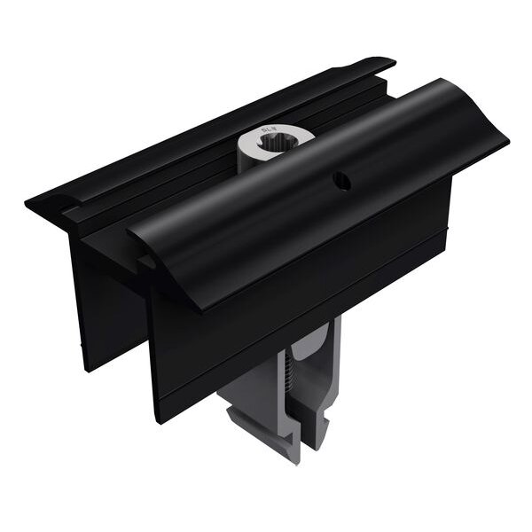 SL Rack SLRA Mittelklemme 28-45mm schwarz eloxiert mit Erdung