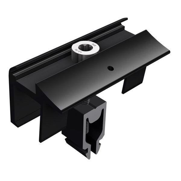 SL Rack SLRA Endklemme 28-45mm schwarz eloxiert