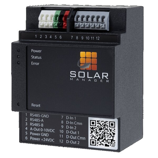 Solar Manager SOMA Manager Connect 2 Gateway als Hutschienenmodell mit Netzt.