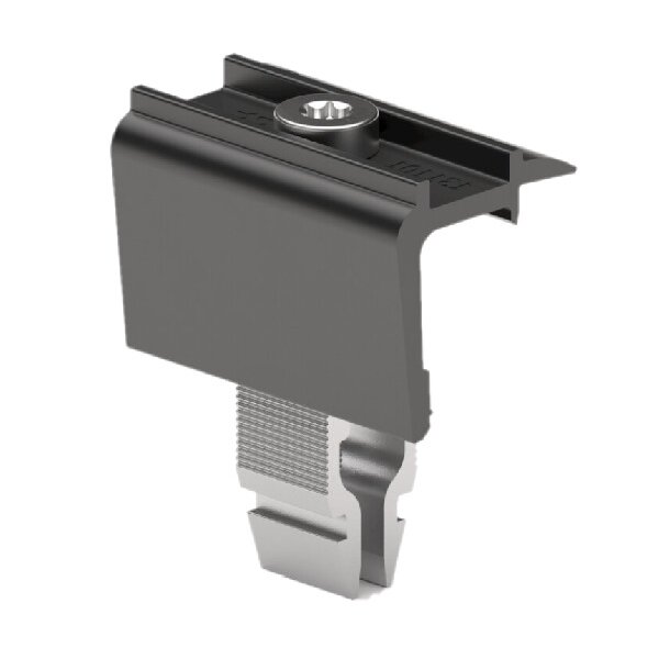 Schletter Rooftop Endklemme Classic wide H schwarz 30-40 mm