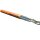 Elmat Schlagheck Datenkabel Cat7A 1500MHz B2ca 4P22 S/FTP LSHF-FR orange RG100m