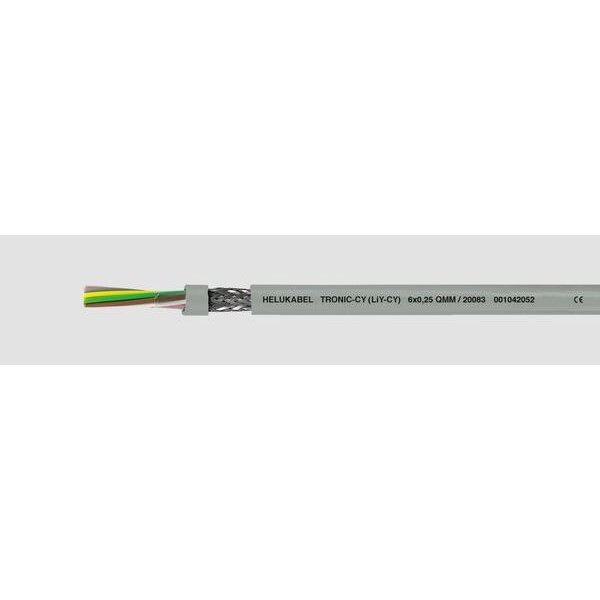 Helukabel Daten- und Rechnerkabel TRONIC-CY LiY-CY 4x0,75 qmm grau TR500m