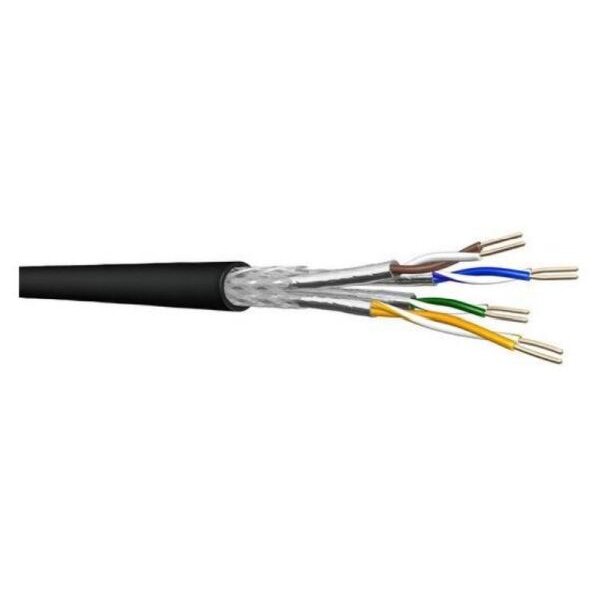 Draka Comteq DRMC Datenkabel Cat7 1000MHz UC900HS 4P23 S/FTP PE schwarz RG100