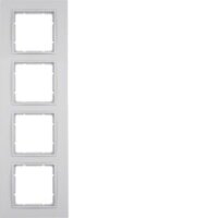 Berker Rahmen 10146424 B.7 aluminuim matt