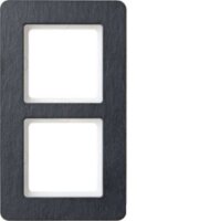 Berker Rahmen 10126030 2fach  Q.7  schiefer