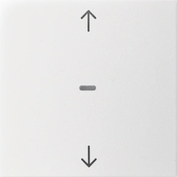 Berker Abdeckung 80961299 f. Tastm. 1fach S.1/B.x pw m