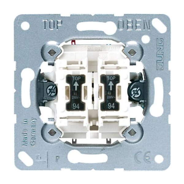 JUNG Schalter 505KOU5 für Serien-Wipp-Kontrollschalte