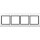 Merten Rahmen 400419 4fach polarweiss AQUADESIGN