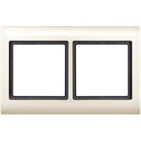 Merten Rahmen 400244 2fach weiss AQUADESIGN