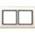 Merten Rahmen 400244 2fach weiss AQUADESIGN