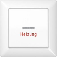 JUNG Abdeckung AS590HWW Heizung Notschalter