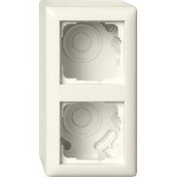 GIRA Aufputzgehäuse 106201 2f.+Rahmen Standard 55...