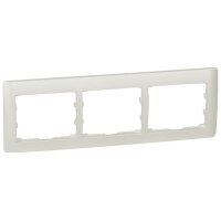 Legrand Rahmen Galea 771503 3fach waagerecht perlmutt