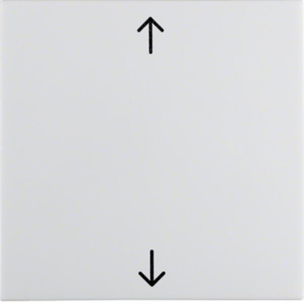 Berker Wippe 16208919 Symbol Pfeil polarweiss glänz.