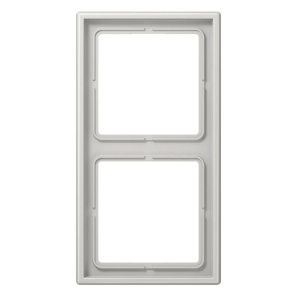 JUNG Rahmen LS982LG 2fach lichtgrau