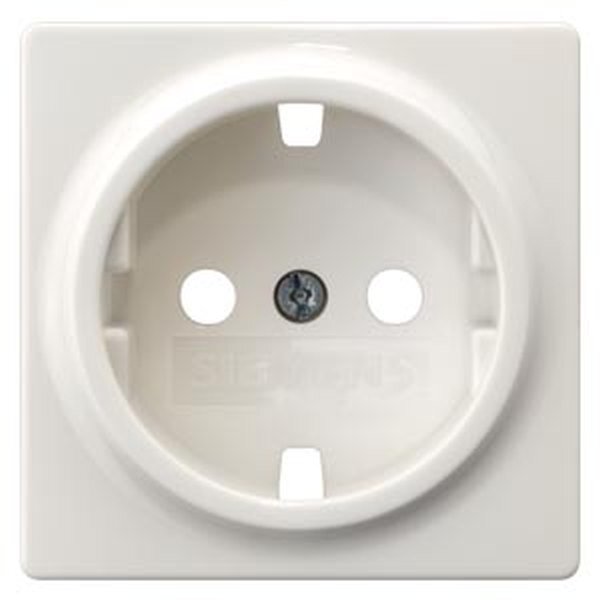 Siemens Steckdosenabdeckung 5UH1044 ohne Einsatz 55x55mm titanweiss