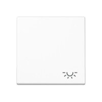 JUNG Wippe A590LWW mit Symbol Licht