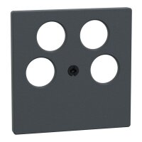 Merten Zentralplatte 295314 anthrazit System M