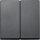 Merten Serienwippe 433514 anthrazit SYSTEM M