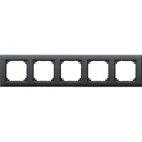 Merten Rahmen 486514 5fach anthrazit M-PLAN
