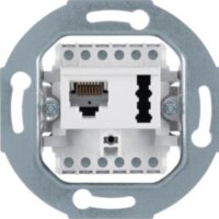 Berker UAE/TAE-Steckdose 458809 UAE8(6)/TAE6F+N polarweiss