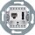 Berker UAE/TAE-Steckdose 458809 UAE8(6)/TAE6F+N polarweiss
