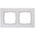 Siemens Rahmen 5TG1112-1 2fach alu-metallic 161x90mm