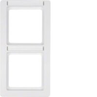 Berker Rahmen 10126019 polarweiss samt