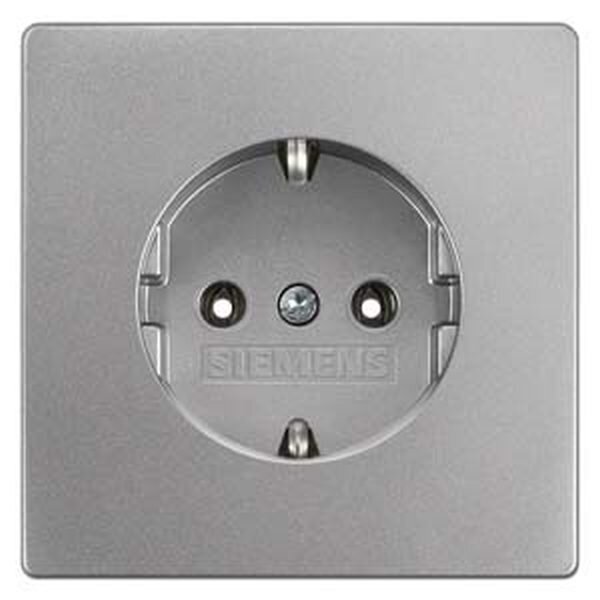 Siemens Steckdose SCHUKO 5UB1853-1 platin-metallic