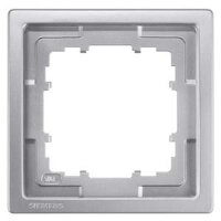 Siemens Rahmen 5TG1321-1 1fach 82x82mm platin-metallic