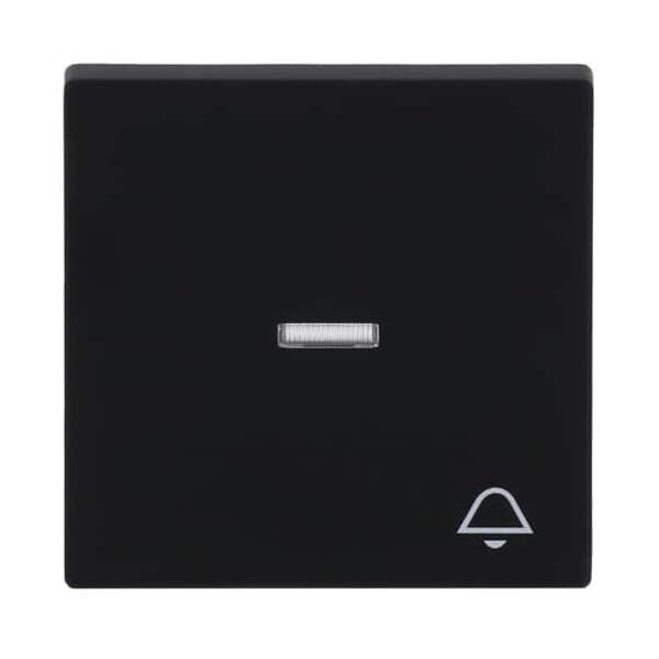 Busch-Jaeger Wippe 1789 KI-885 Symbol Klingel schwarz matt