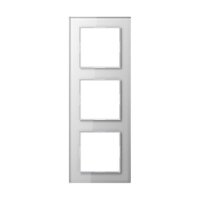 JUNG Rahmen AC583GLWW 3fach