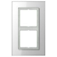 JUNG Rahmen LSP982GLWW 2fach