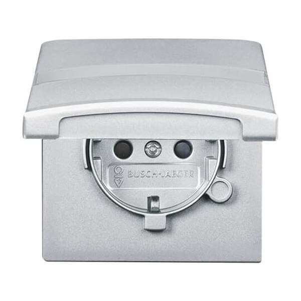 Busch-Jaeger Steckdose 20 EUGKBN-33-101 AW44 aluminiumsilber