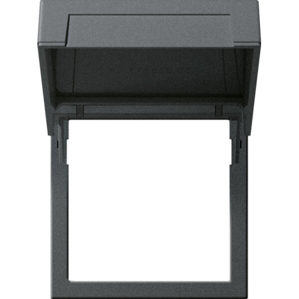 GIRA Montagerahmen 265828 Klappdeckel System 55 anthrazit