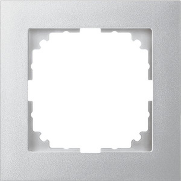 Merten M-Pure-Rahmen 1fach aluminium M-Pure